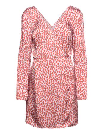 Adela Short Dress Aop 12887 Dresses Party Dresses Punainen Samsøe Samsøe