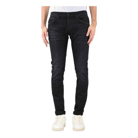 Dondup Skinny Jeans , Zwart , Heren , Maat: W32