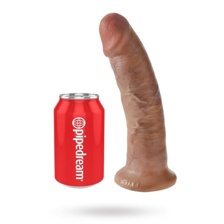 King Cock 23cm - Tan - Sexleker Vuxen: Vibrator, dildo & massajestaver