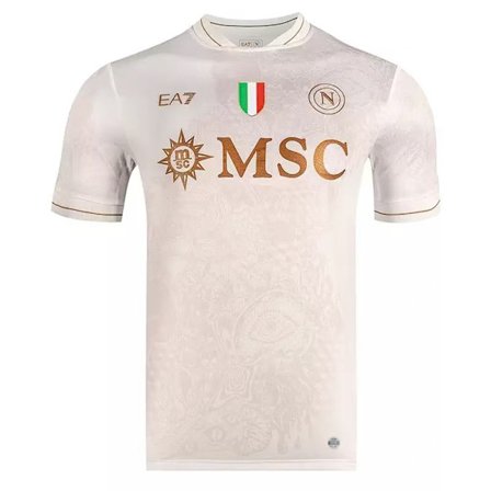 25-26 S.S.C. Napoli Bortedrakt Trenings Fotball T-skjorte S-2XL