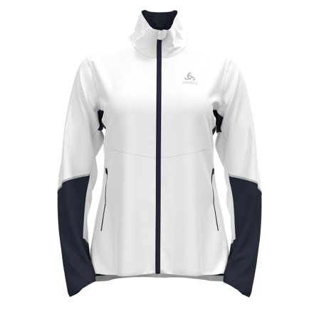 Odlo Women's Jacket Langnes Women lined workout jackets White M