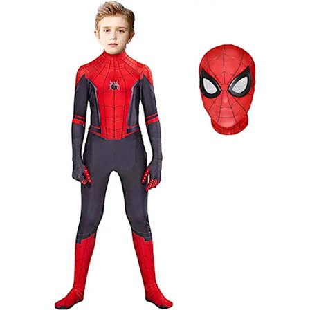 Spiderman Cosplay Bodysuit för barn Halloween Cosplay Jumpsuit