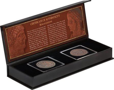 Romerriget 300-400 - Romerske Legion Samling - 2 mønter