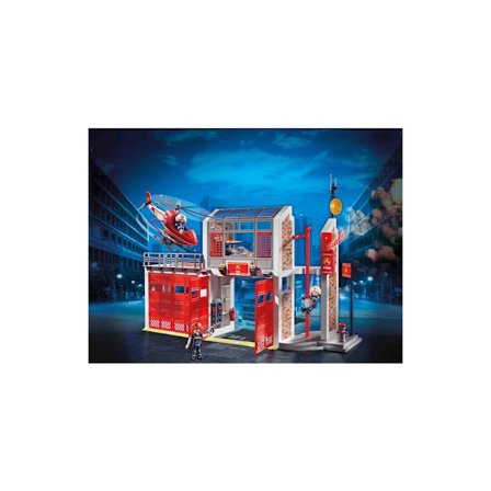 Playmobil Brandstation 18 delar