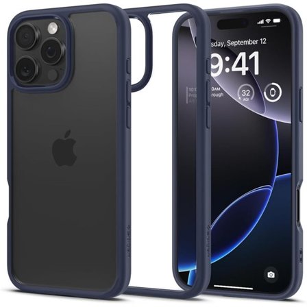 Spigen Ultra Hybrid iPhone 16 Pro Max Fodral - Blå