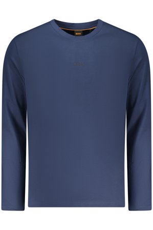 Boss T-shirt Maniche Lunghe Uomo Blu
