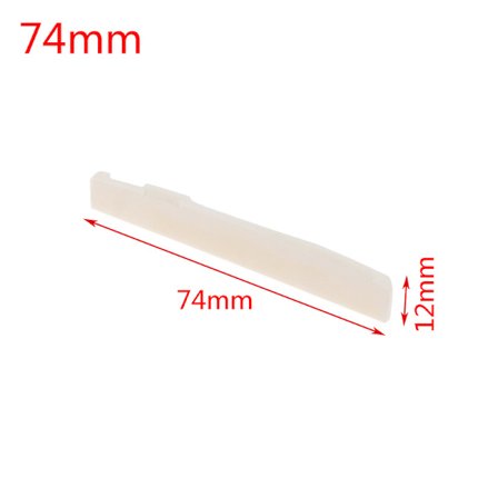 Real Bone Bridge-sadel för folklig akustisk gitarr