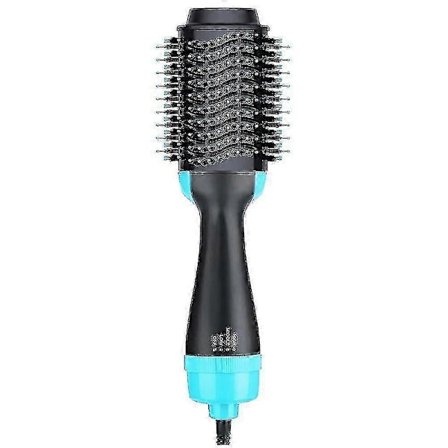 Dubbelspänning Rese Hårborste med Keramisk Turmalinjon, 3/4 Tums Styler