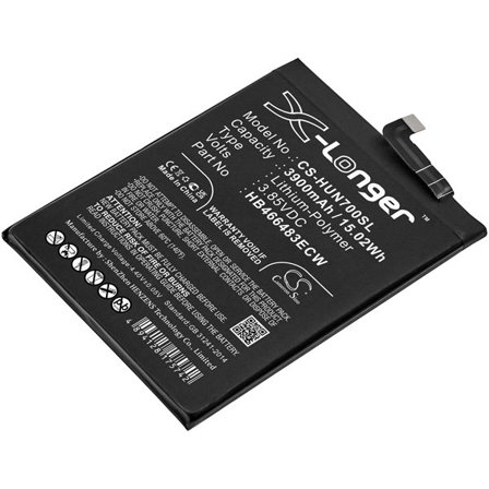 Batteri till SmartPhone, Mobil för Huawei Nova 7 5G, JEF-AN00, JEF-AN20 m.fl.