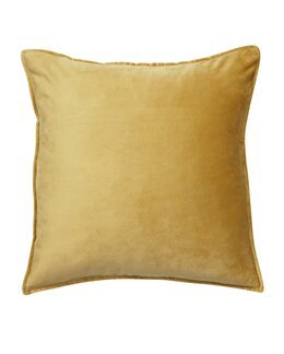 Kuddfodral Sammet 45x45 cm Gul