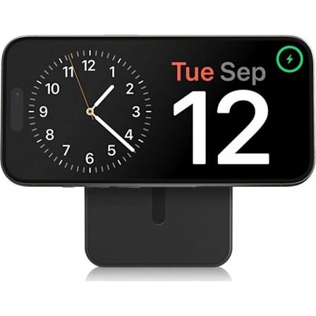 Extern batteri - power bank för telefon Mophie Trådlös magnetisk bärbar batteri Essentials 10 000 mAh, svart