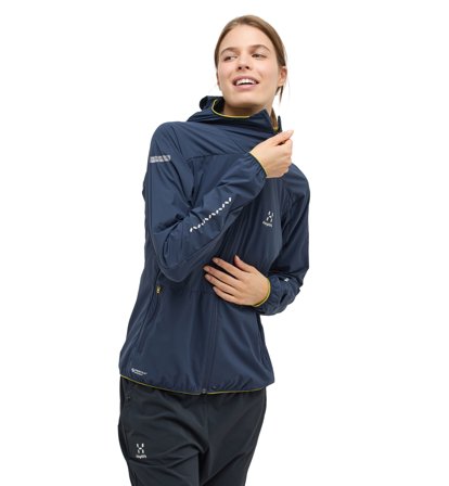 Haglöfs L.I.M Tempo Trail Jacket Women Tarn Blue - Damen - M