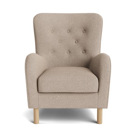 Vitra lænestol - Loop Beige - 75x94x100 - Lænestol