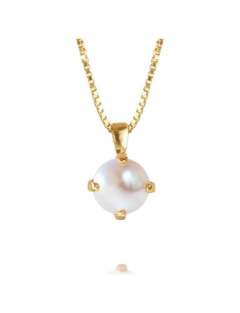 Caroline Svedbom Classic Petite Necklace Gold - Gold - ONE SIZE