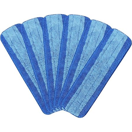 Ersättningsmikrofiberrengöringsdynor för Bona Wet&Dry Mopp, 45 cm, tvättbara och återanvändbara refill