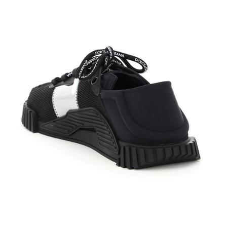 Dolce & Gabbana ns1 neoprene sneakers , Zwart , Heren , Maat: 40 EU