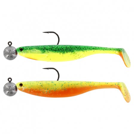 Westin ShadTeez Slim 12cm R 'N R 10g #6/0 (2-pack) - Dark Water Mix 1