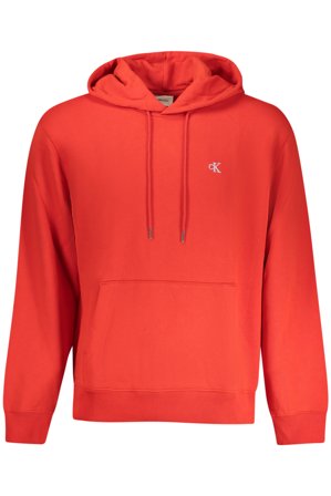Calvin Klein Felpa Senza Zip Uomo Rosso