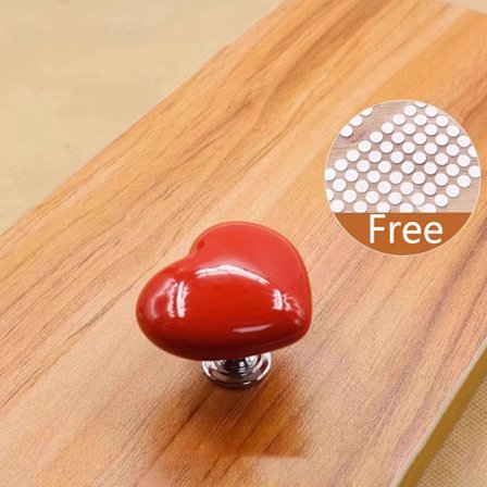 Handtag Toalett Tryckknapp Hjärtformad Press Tank Push Switch