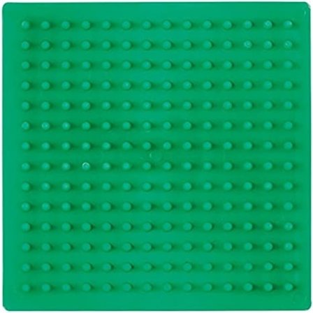 Hama Midi Liten Pärlplatta Grön Fyrkant, Liten