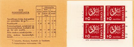 Finland 1936 - MICHEL 146, 150, 176, 177, 197 - Postfrisk hæfte