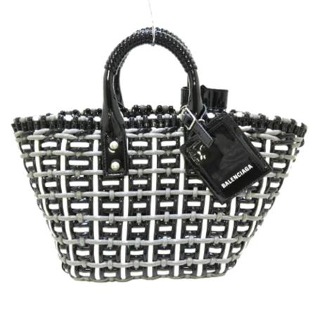 Balenciaga Vintage Pre-owned Leather totes , Zwart , unisex , Maat: ONE Size Vintage Tassen