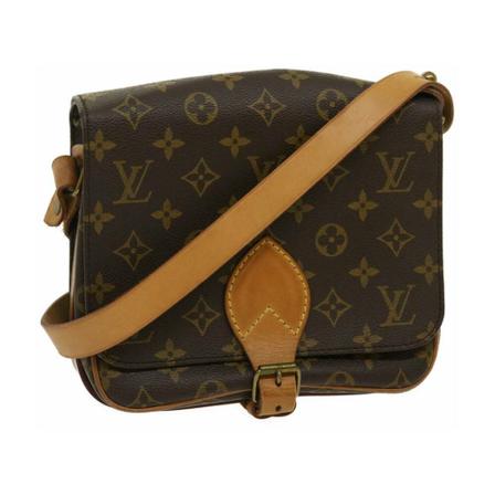 Louis Vuitton Vintage, Pre-owned Cartouchiere Bruin, unisex, Maat:ONE Size