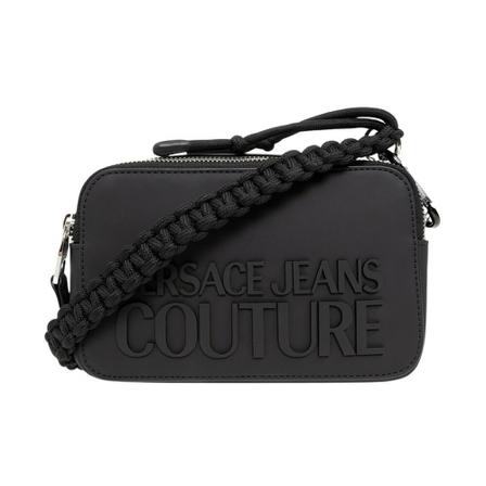 Versace Jeans Couture, Shoulder bag with logo Zwart, Dames, Maat:ONE Size