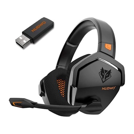 G06 Trådlöst Gaming Headset för PS4 PS5 PC Brusreducerande Over Ear Gaming Hörlurar med Mikrofon Latency YEMAESRE