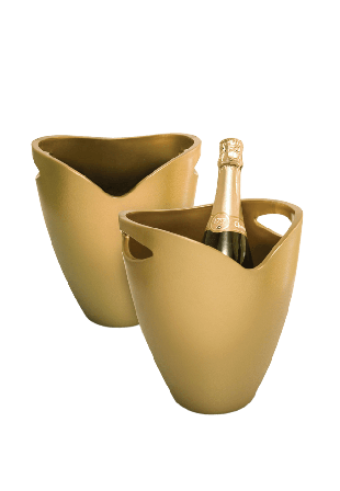 Pulltex Ishink guld Serveringstillbehör 21x21x26