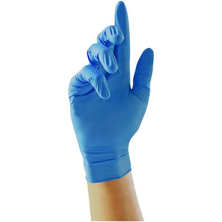 UNICARE Nitrilhandske UNICARE GS0034 S 100/fp - Lyreco - Skyddsutrustning - Engångshandskar - Nitrilhandskar