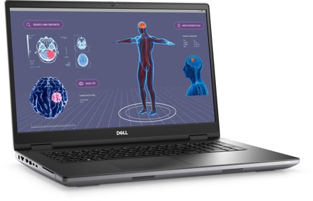 DELL Precision 7780 Intel Core i7 i7-13850HX Mobiler Arbeitsplatz 43,9 cm (17.3") Full HD 32 GB DDR5-SDRAM 1 TB SSD NVIDIA RTX 3500 Ada Wi-Fi 6E