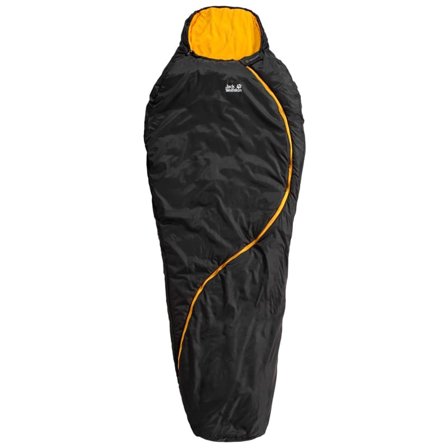Jack Wolfskin Smoozip -5 (2019) synthetic sleeping bags Black LEFT