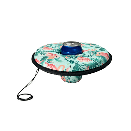 Flytende drikkeholder for bassengfester