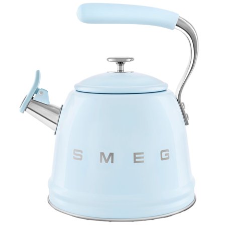 Smeg Vattenkittel med vissla 2,3 liter, pastellblå | Matlagning > Kokkärl & Stekpannor > Vattenkittlar > Kittel | Bagaren och Kocken
