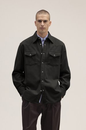 NN.07 Ricky Skjorte Herre Sort