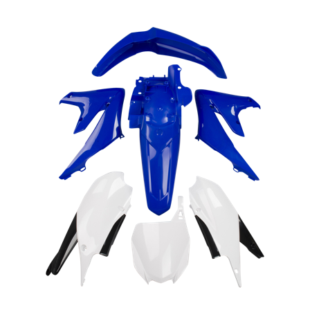 Kit Plastiche Rtech Yamaha 5 Pezzi Bianco-Blu - Yamaha YZ 250FX 2020-2022