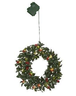 Star Trading Krans LED Holly