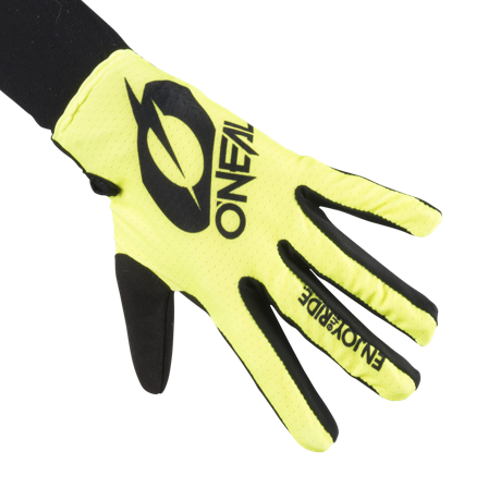 Mănuși Motocross O'Neal Matrix Stacked galben neon XL