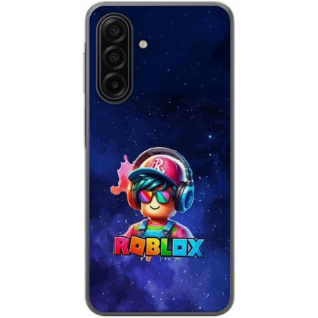 Kompatibelt Mobilskal till Samsung Samsung Galaxy A17 5G Roblox Space Explorer Design utformad i ett futuristiskt rymdtema med färgstarka detaljer, k