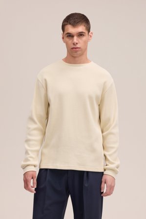 NN07 Jett Tee male White Organic Cotton