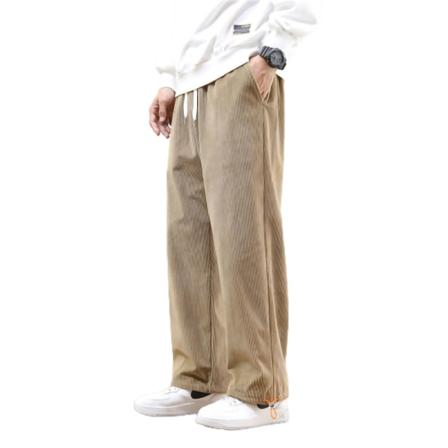 Joggingbyxor Vintage Cargo Joggingbyxor Lösa vida benbyxor Hip Hop Streetwear (3XL)