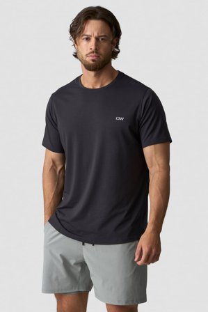 ICANIWILL - Stride Dri-Release T-shirt Dark Grey - Herren - ICIW