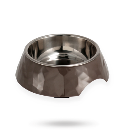 Dogman Matskål Stone - Brun - Matskål, hundgodis & tuggisar