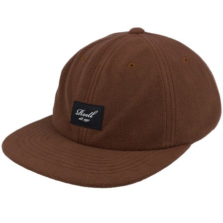 Reell - Braun Snapback Cap - Flat 6-panel Bark Brown Snapback @ Hatstore