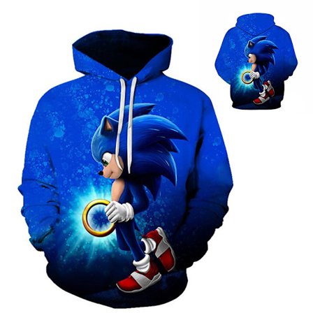 Sonic the Hedgehog Hoodies Sweatshirt med top til børn