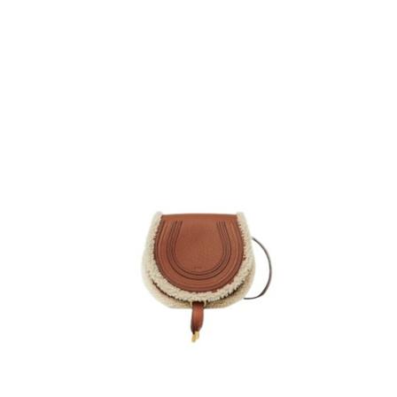 Chloé, Shoulder Bags Bruin, Dames, Maat:ONE Size
