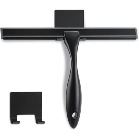 10-tommers mat sort skraber kompatibel med brusebadsskrabning [JUN]