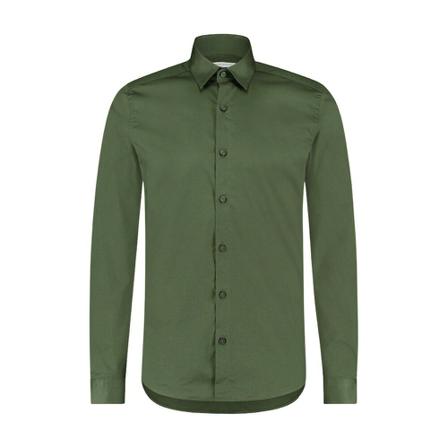 PureWhite Overhemd , Groen , Heren , Maat: L