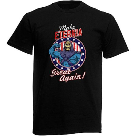 He Man Make Eternia Great Again Herre Svart T-skjorte Svart - voksen, 3xl